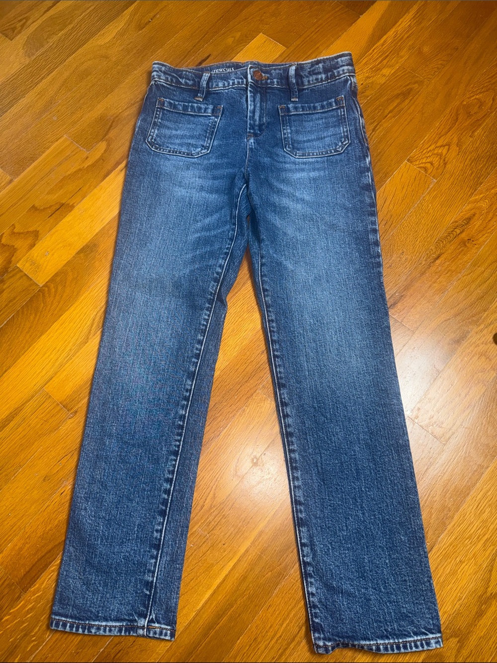 Crewcuts Dark Wash Straight Leg Jeans